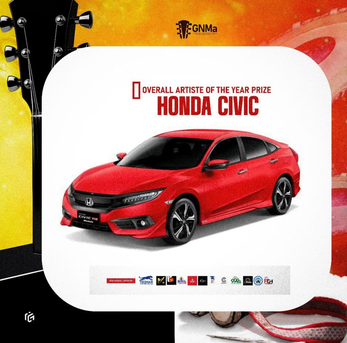 GNMA 2025 Grand Prize - Brand New Honda Civic Car